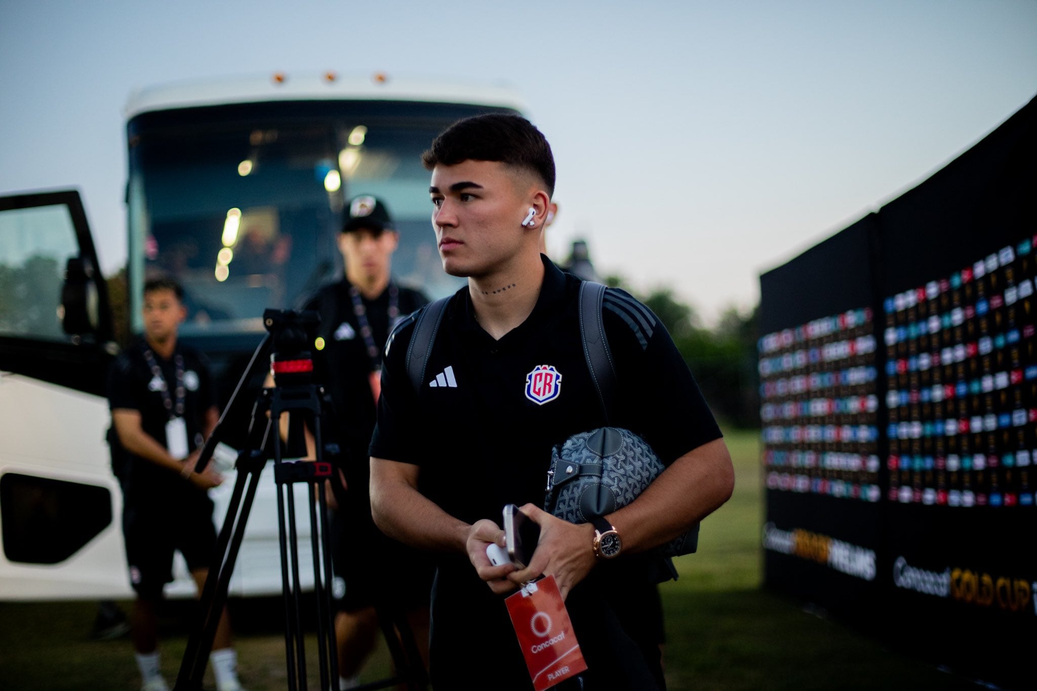Manfred Ugalde es titular en la Selección de Costa Rica.