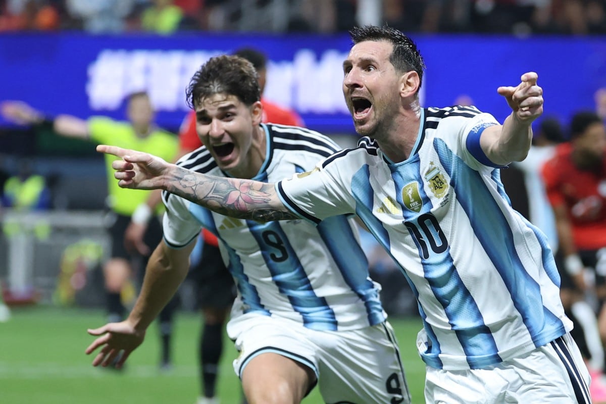 Lionel Messi marcó el segundo gol de Argentina en el dramático partido contra Egipto en el Mundial 2026.