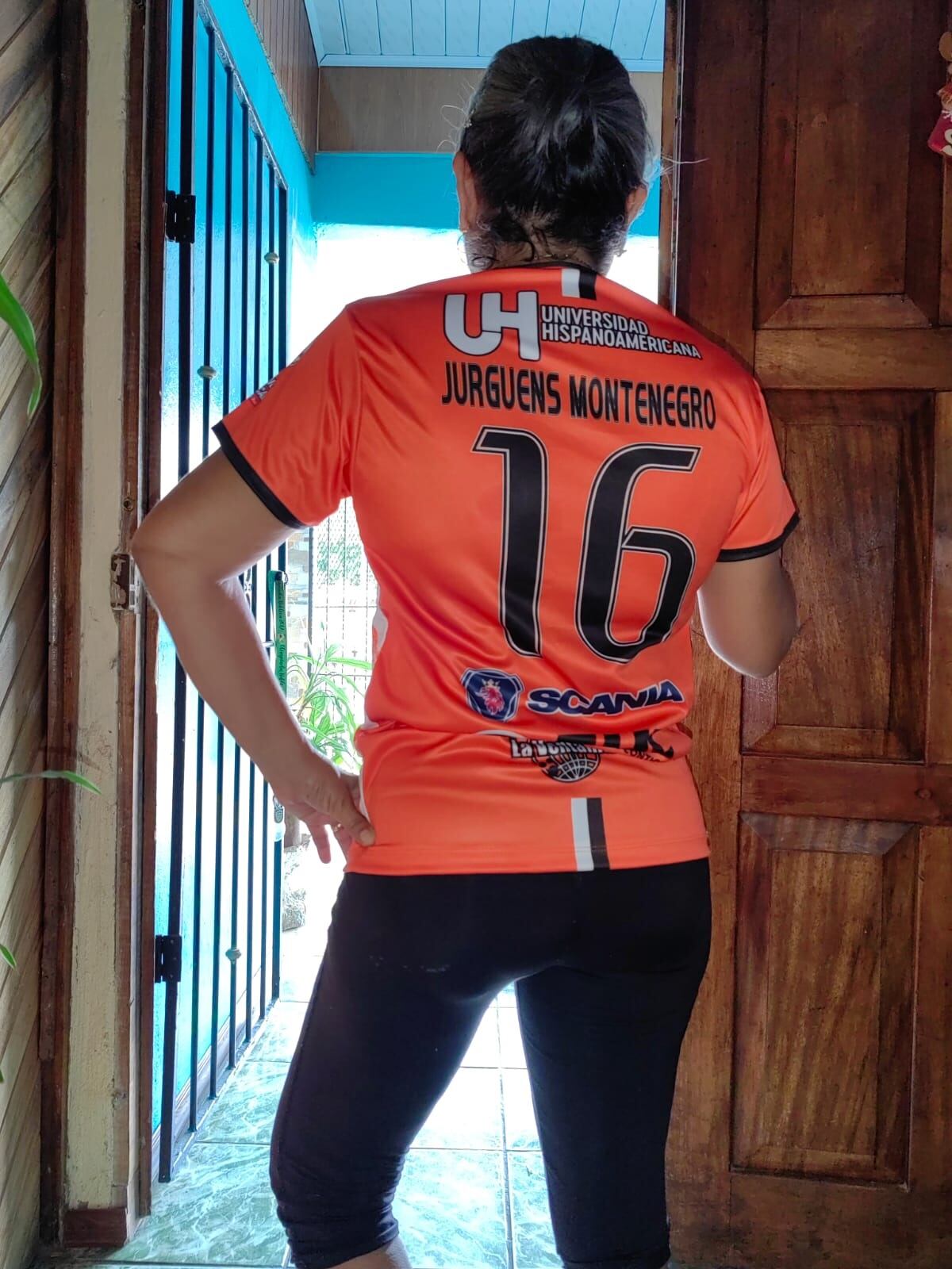 María Isabel Chaves, maestra de escuela de Jurgens Montenegro. Cortesía.