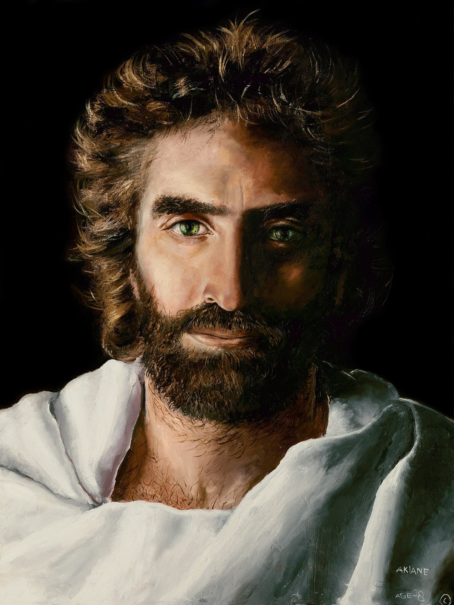Akiane Kramarik asegura desde que tiene 8 años que pintó el rostro de Jesús porque Dios mismo la inspiró.