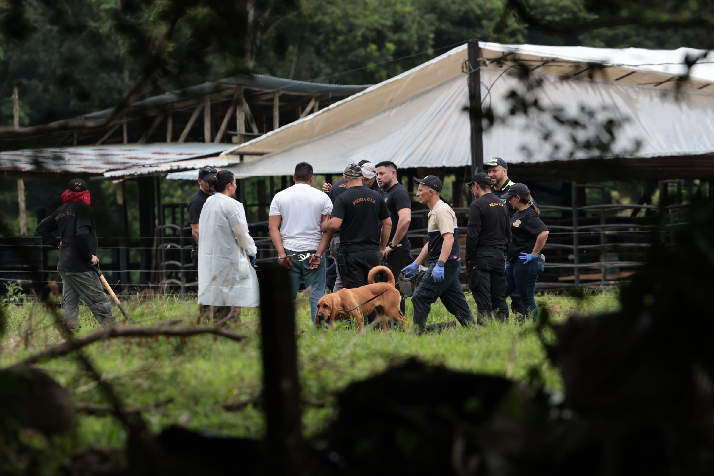 14/10/2025/ Allanamiento caso Ligia Faerron en San Carlos / foto John Durán