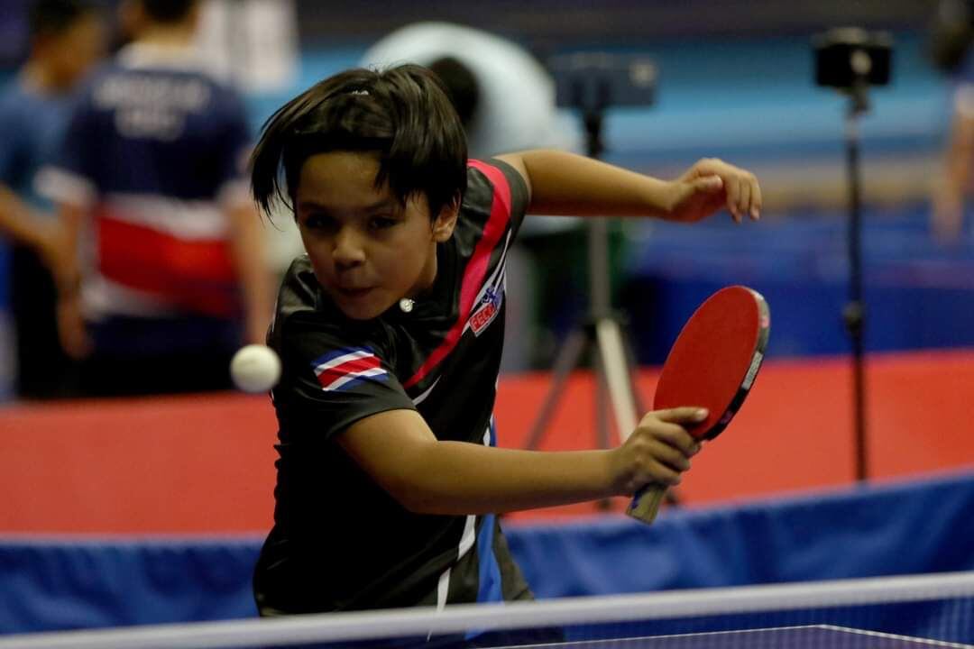 Lucca Lobo, tenis de mesa