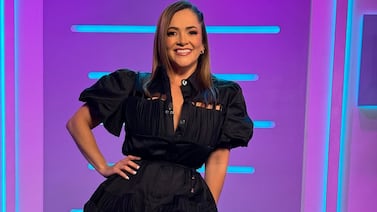 Gabriela Jiménez robó cámara y protagonismo en la final de la Copa Oro