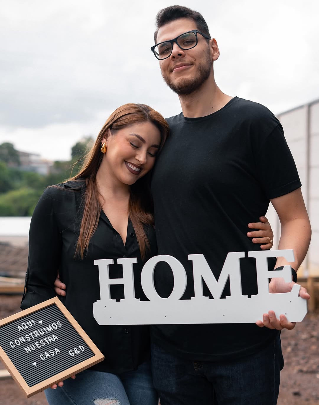 Gloriana Casasola y Diego Obando