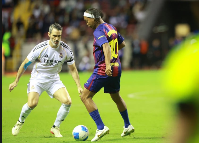 Ronaldinho
Clásico de Leyendas Barcelona vs. Real Madrid Barcelona
7 de febrero del 2026
Cortesía: Rafael Pacheco