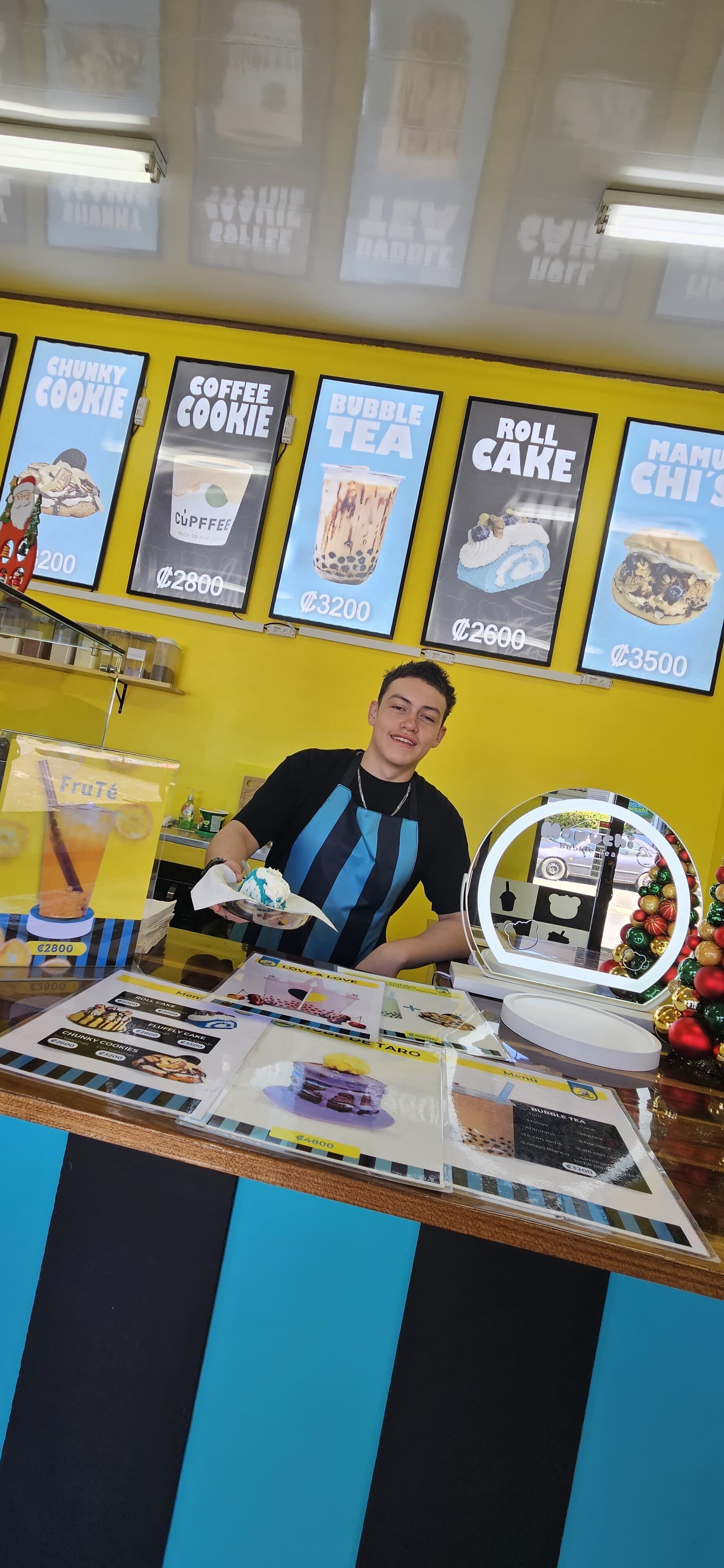 Mamuchi Buble tea. Curridabat, emprendedor