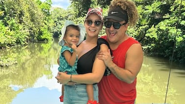 Choché Romano vivió un día muy emotivo al lado de su esposa Ash García y su hija Leah