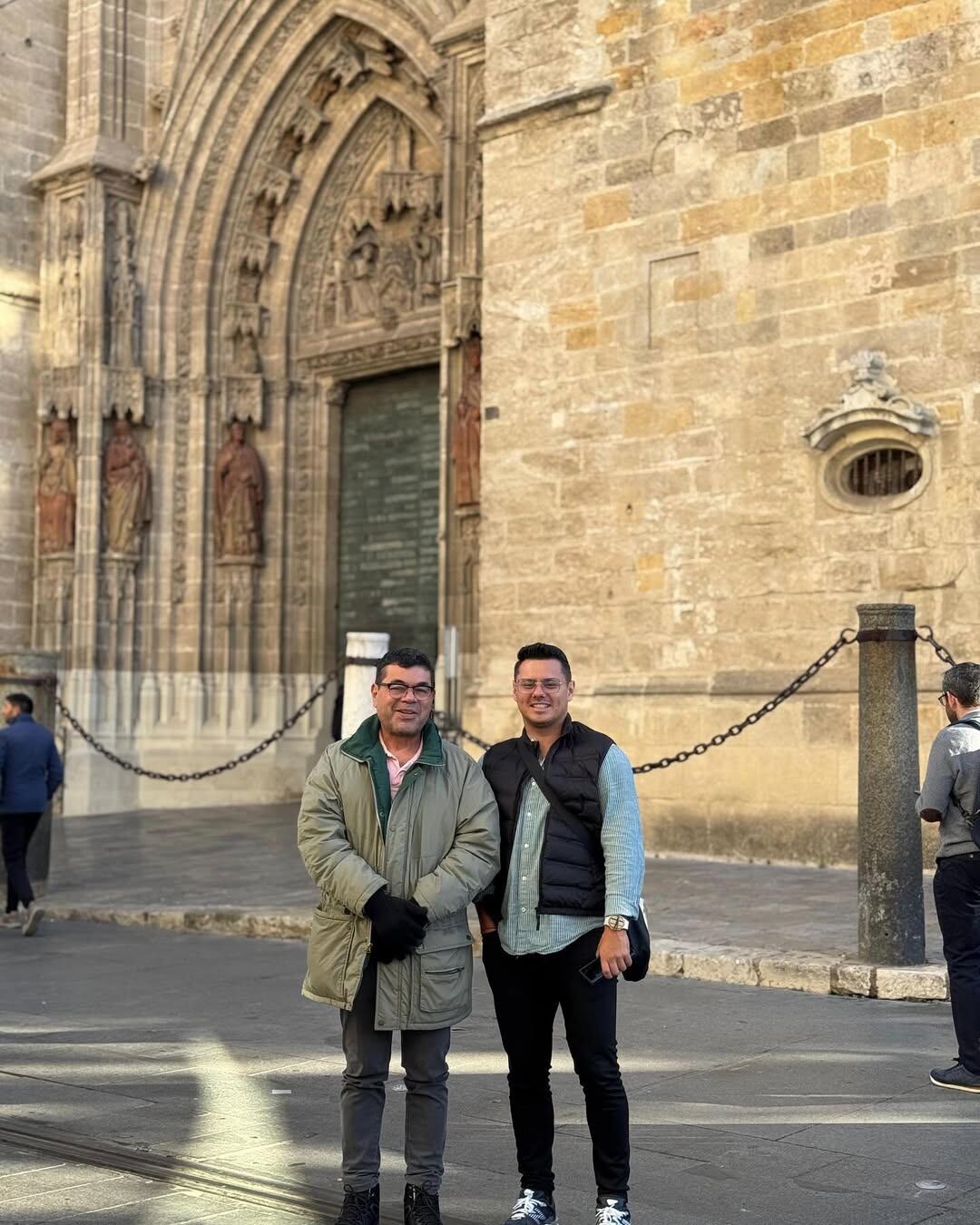Marcelo Castro y Johnny López andan de viaje por Europa.