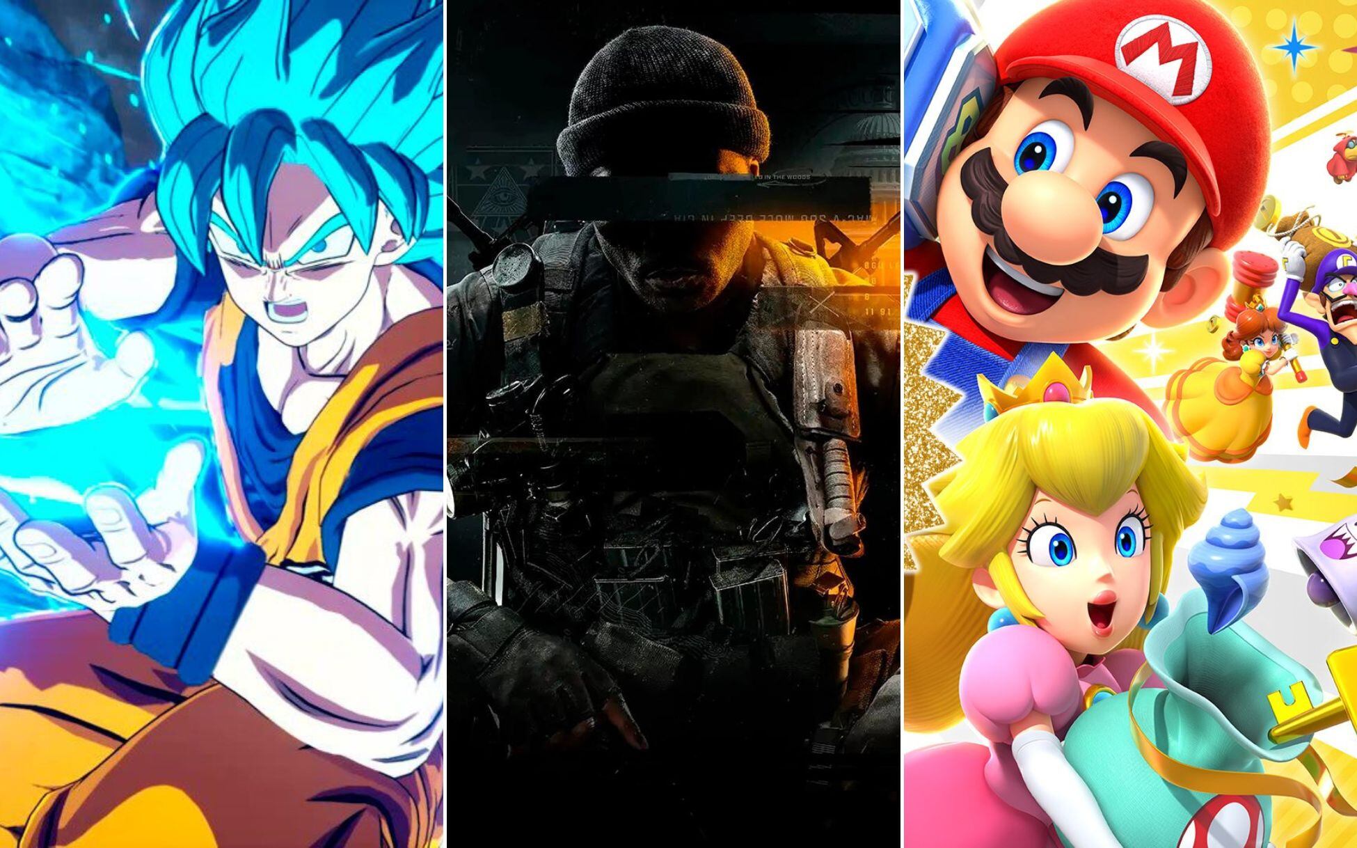 Octubre es uno de los meses más movidos cuando hablamos de estrenos de juegos con gigates como Mario Party, Call of Duty y Dragon Ball.