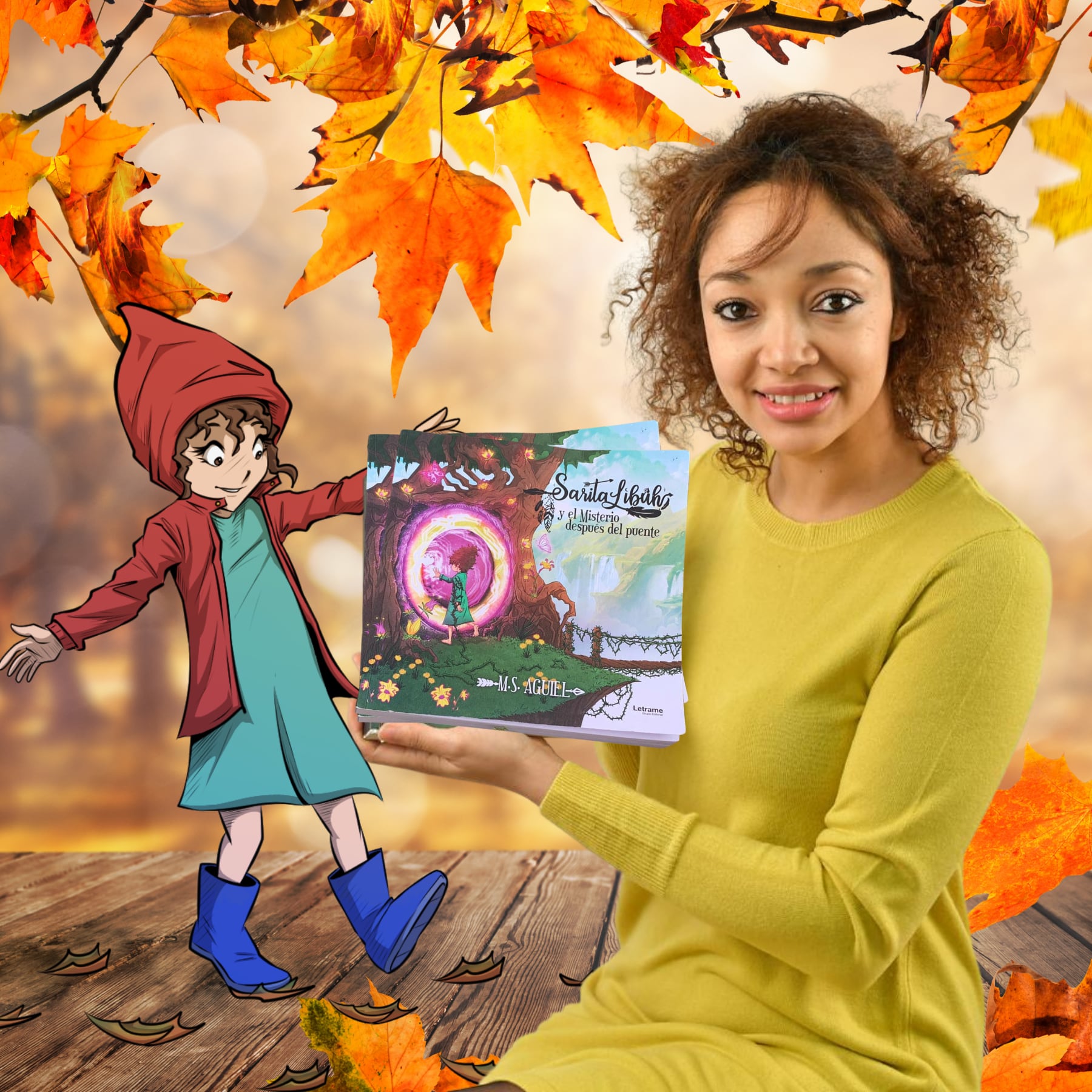 A finales de enero del año pasado la aserriceña, Monserrat Curriel Aguilar, quien nació el 17 mayo de 1985, publicó su novela fantástica llamada “Sarita Libúh y el misterio después del puente”