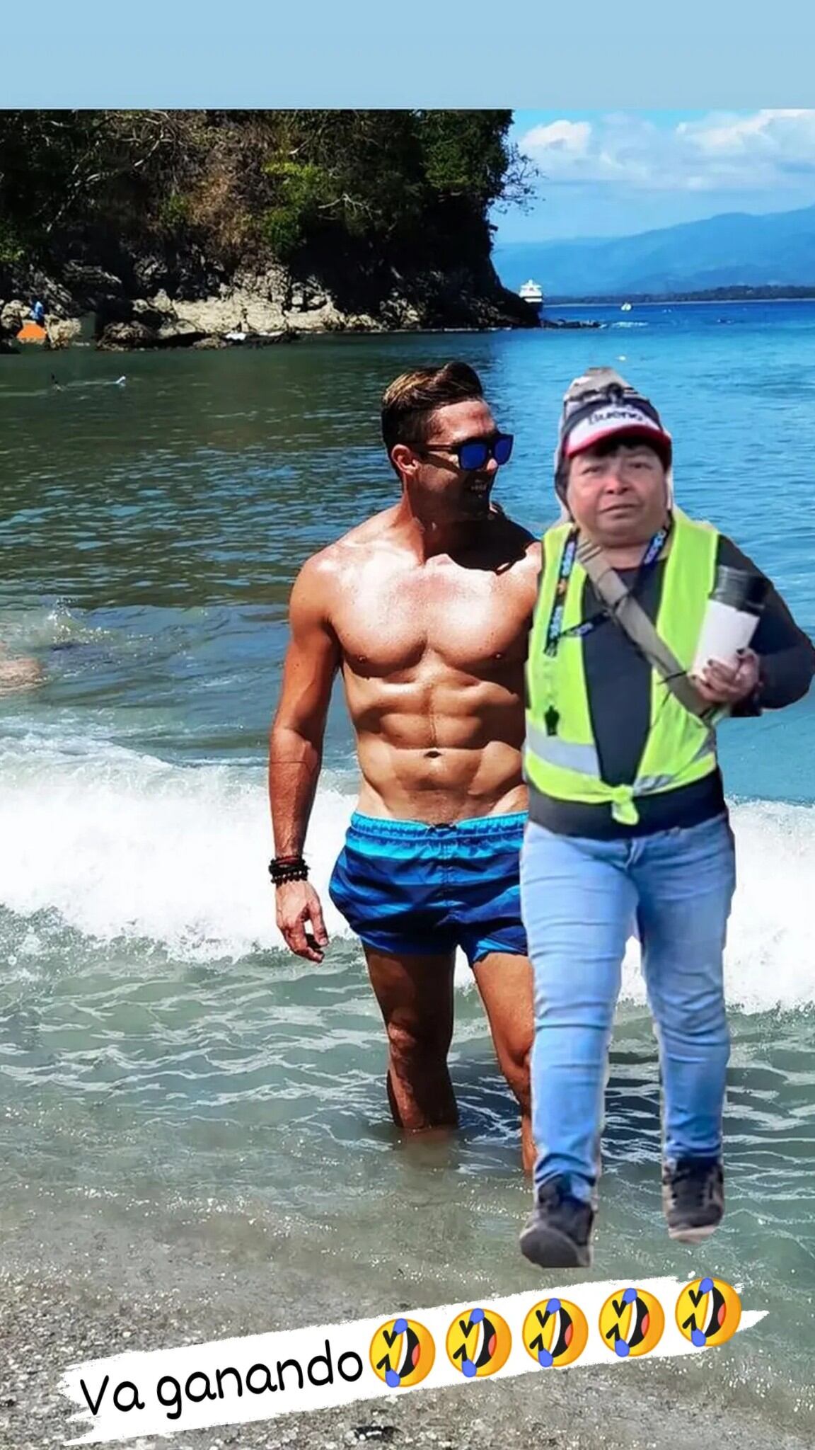 Ítalo Marenco, meme playa