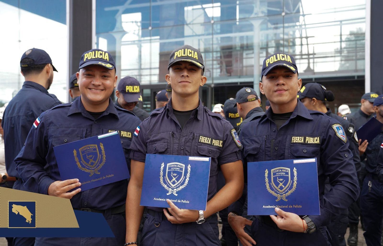 Graduación de 766 nuevos policías