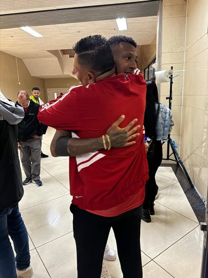 Oldemar Alcócer y su hijo Josimar Alcócer. Foto: Cortesía