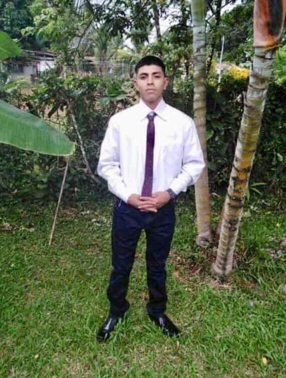 Luis Pacheco López, joven que murió por aparente descarga eléctrica. Foto Raúl Cascante.
