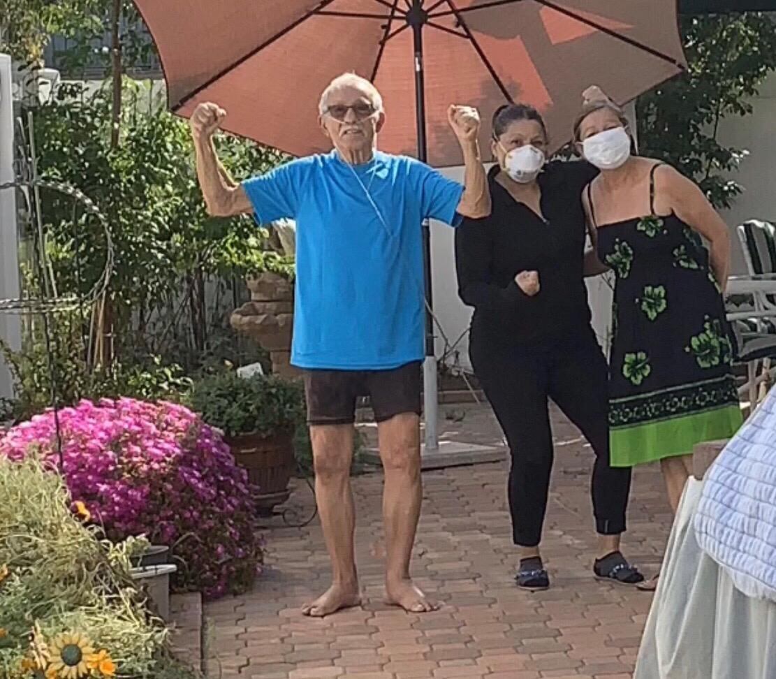 Édgar Porras Quirós, de 81 años, es un puntarenense de la pura cepa que vive desde 1964 en Estados Unidos y quien solo ocupó de 22 días para vencer al coronavirus.