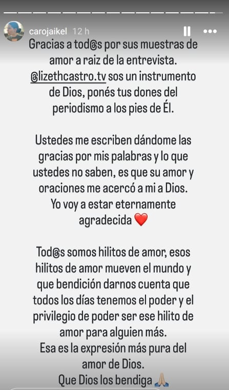 Carolina Jaikel, esposa de Bryan Ruiz, agradece las muestras de apoyo recibidas tras hablar públicamente del cáncer contra el que batalla.