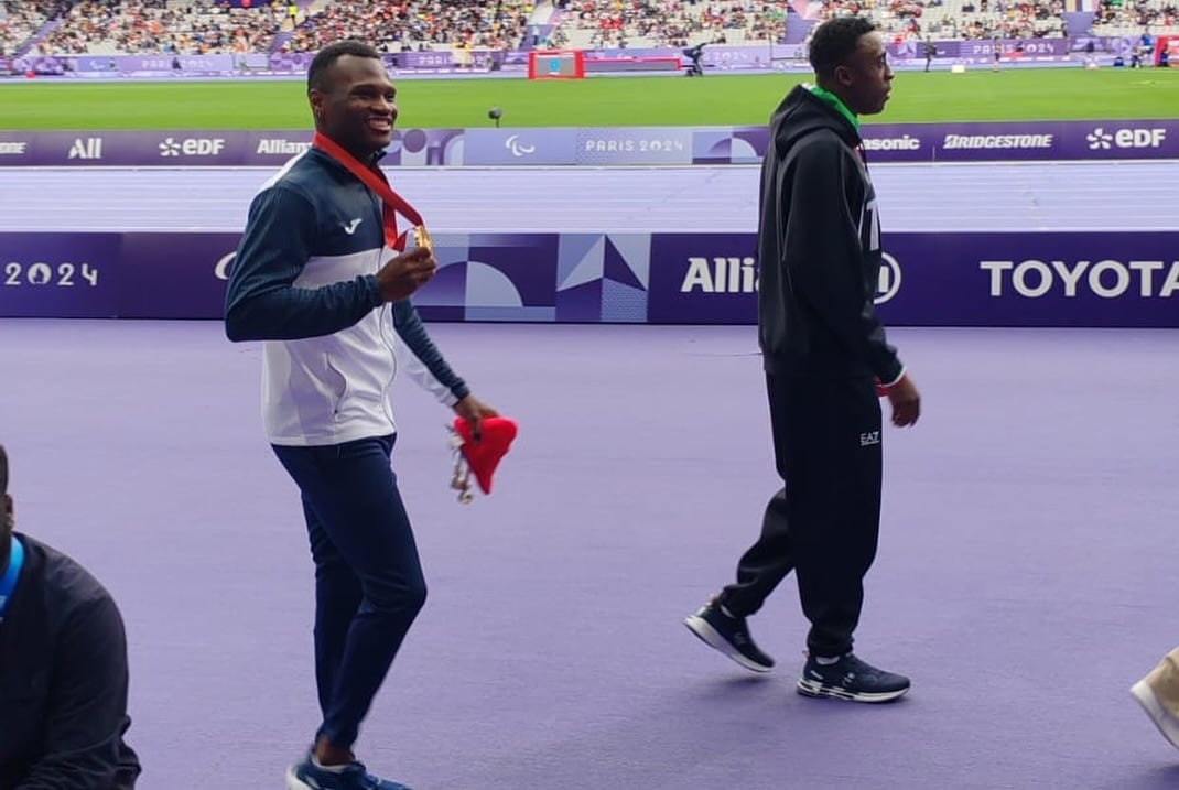 Sherman Guity recibió lleno de euforia medalla de oro en París
