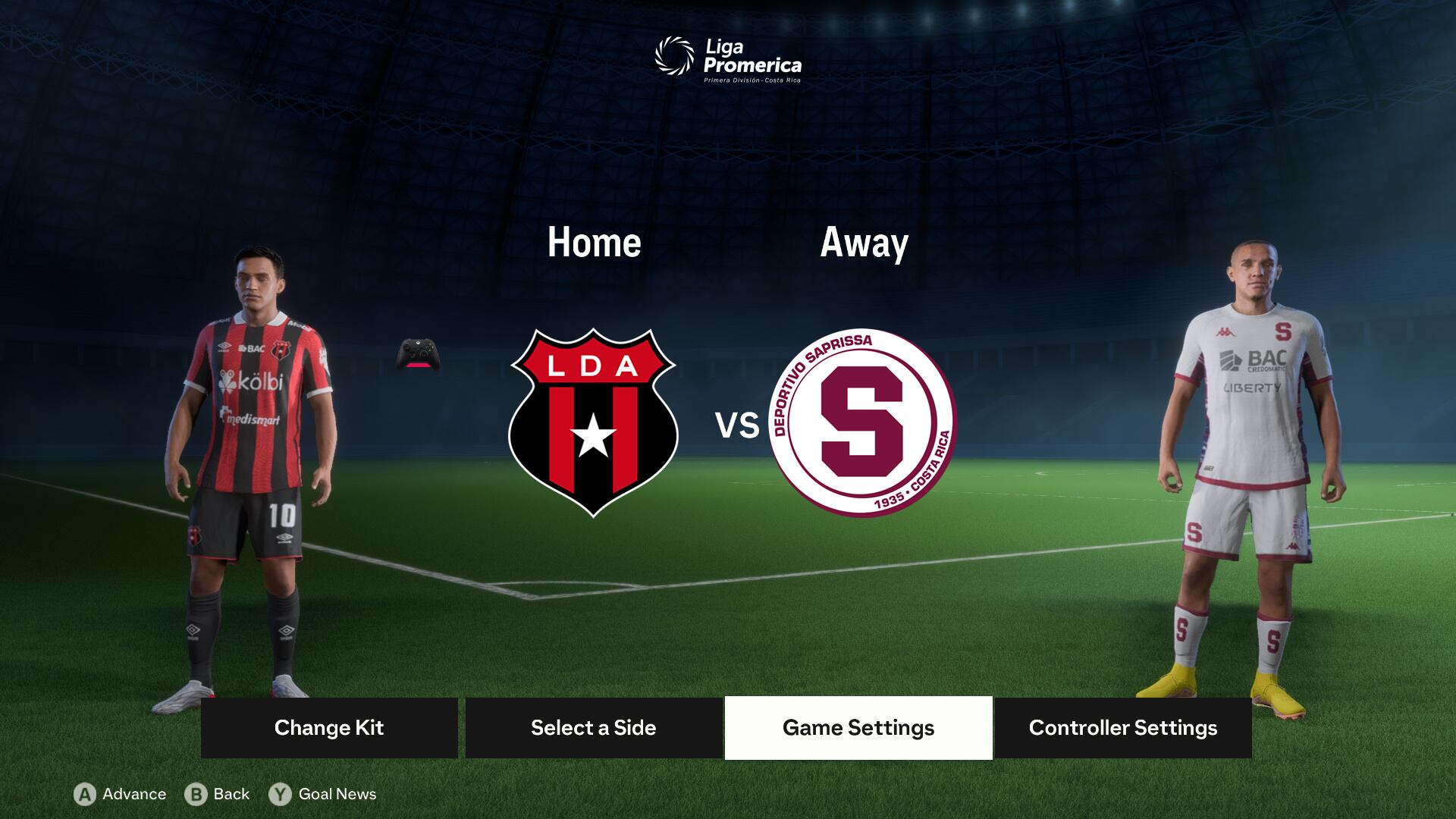 Solo los más fiebres de EA Sports FC 24 notarían las diferencias entre el mod y el juego original. Crédito: Facebook de Fifa CR.