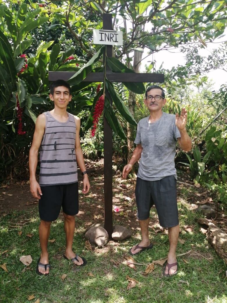 Jorge Prendas, atleta guapileño. Cortesía.