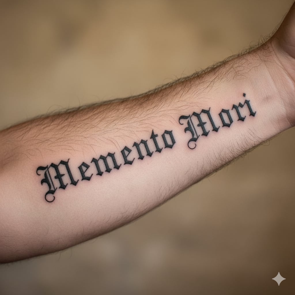 Hoy, “Memento Mori” aparece en tatuajes, películas y publicaciones en redes sociales como un recordatorio moderno de vivir con propósito.
