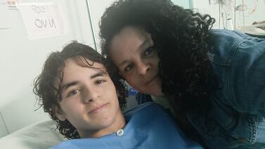 Nachito, el jugador fracturado en tercera división, lucha con determinación en la etapa más dura de recuperación