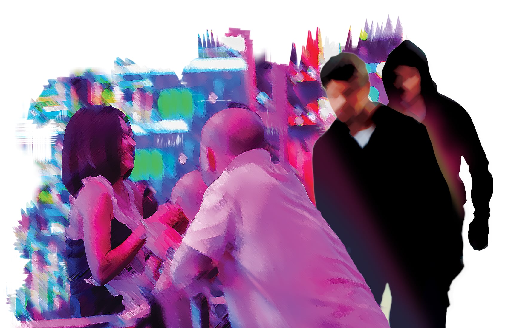 Novelón sobre el homicidio del estadounidense James Norris ocurrido en el 2009 en Parrita. Ilustración hecha por Felipe Quesada.