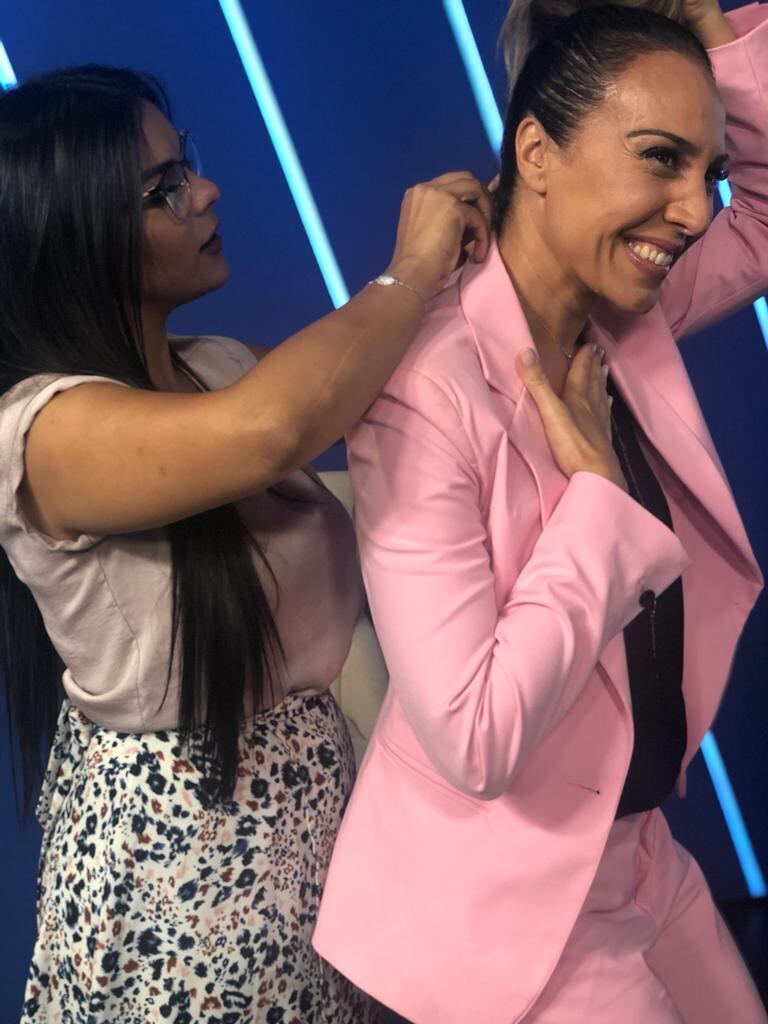 Periodista Lucía Frei.