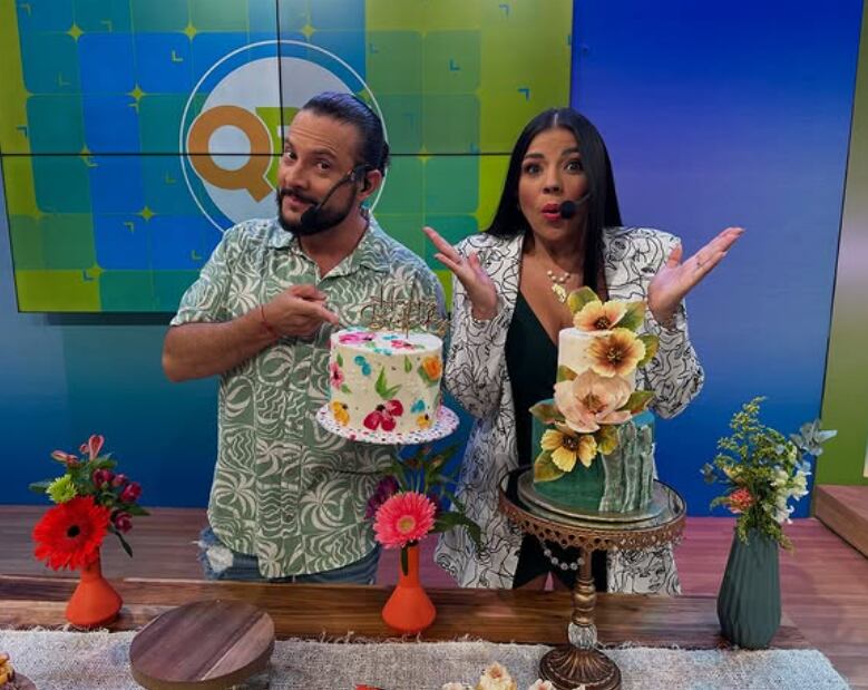 ¡Qué buena tarde!, programa de Teletica. Natalia Rodríguez, Yiyo Alfaro, Janeth García y Sophia Rodríguez.