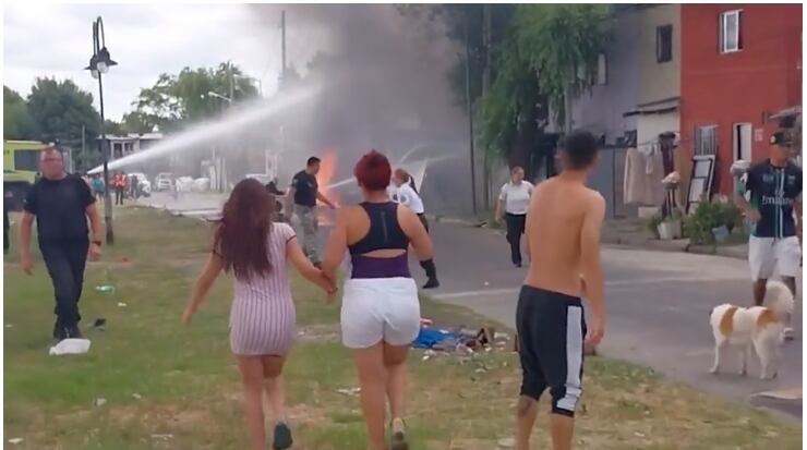 Avión se despistó en Argentina, fotos La Nación