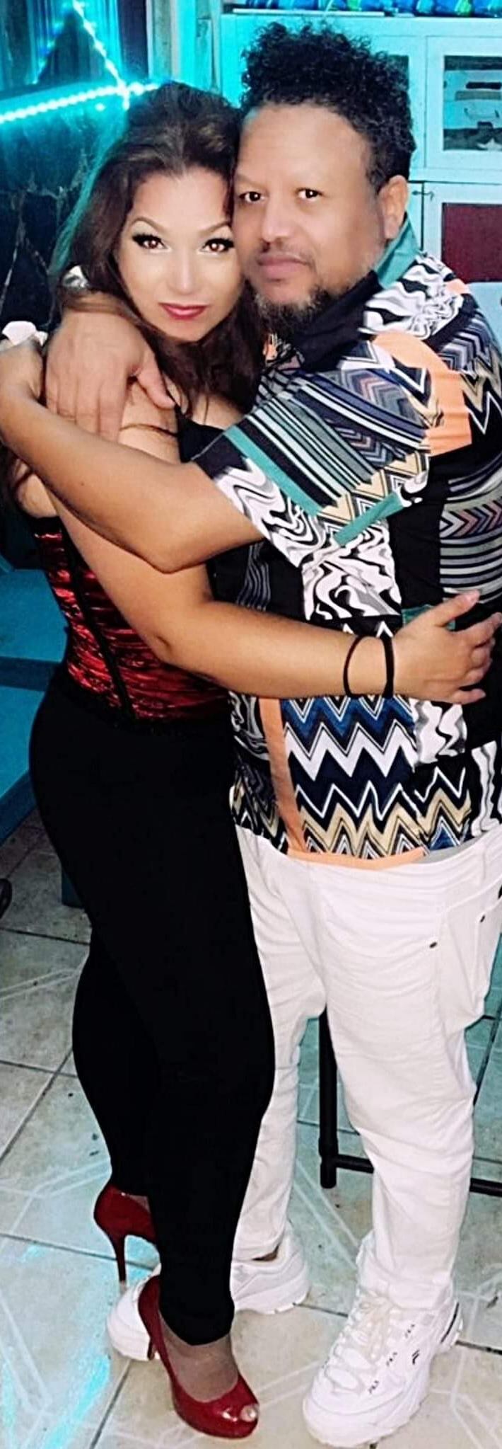 Ivonne Arley, esposa del músico Carlos Cruz, del grupo Los Huracanes.