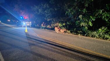 Aparatoso accidente cobra la vida de un joven