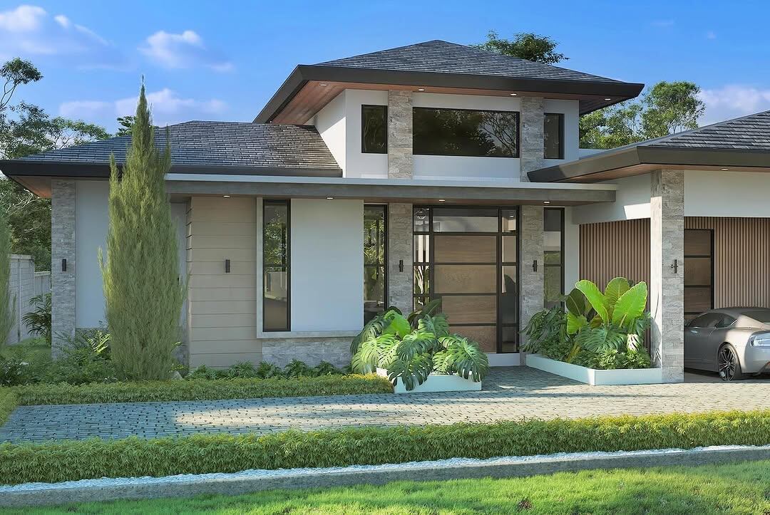 José Miguel Alfaro, mejor conocido como Yiyo Alfaro, mostró cómo será su lujosa casa que está en construcción.