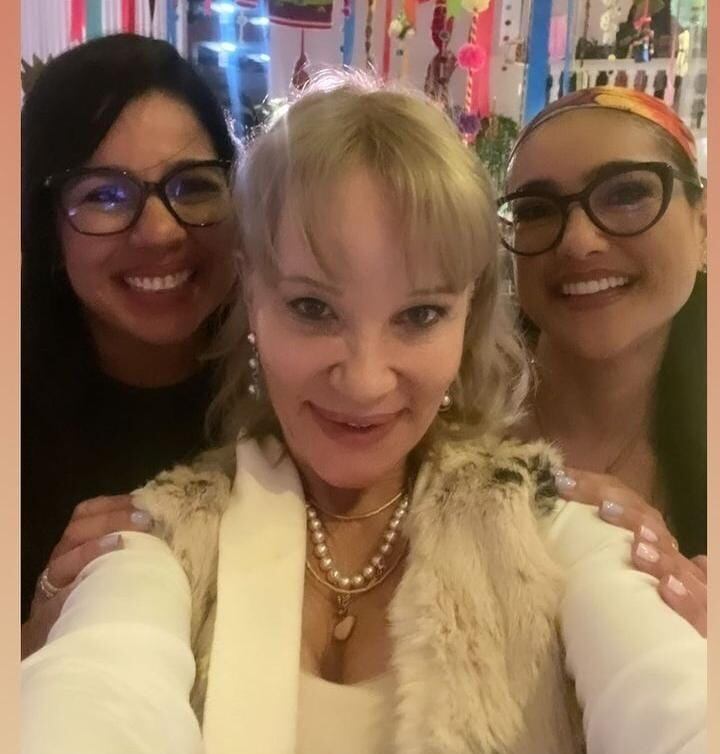 Nancy Dobles y su hermana se pegaron una escapadita a Perú