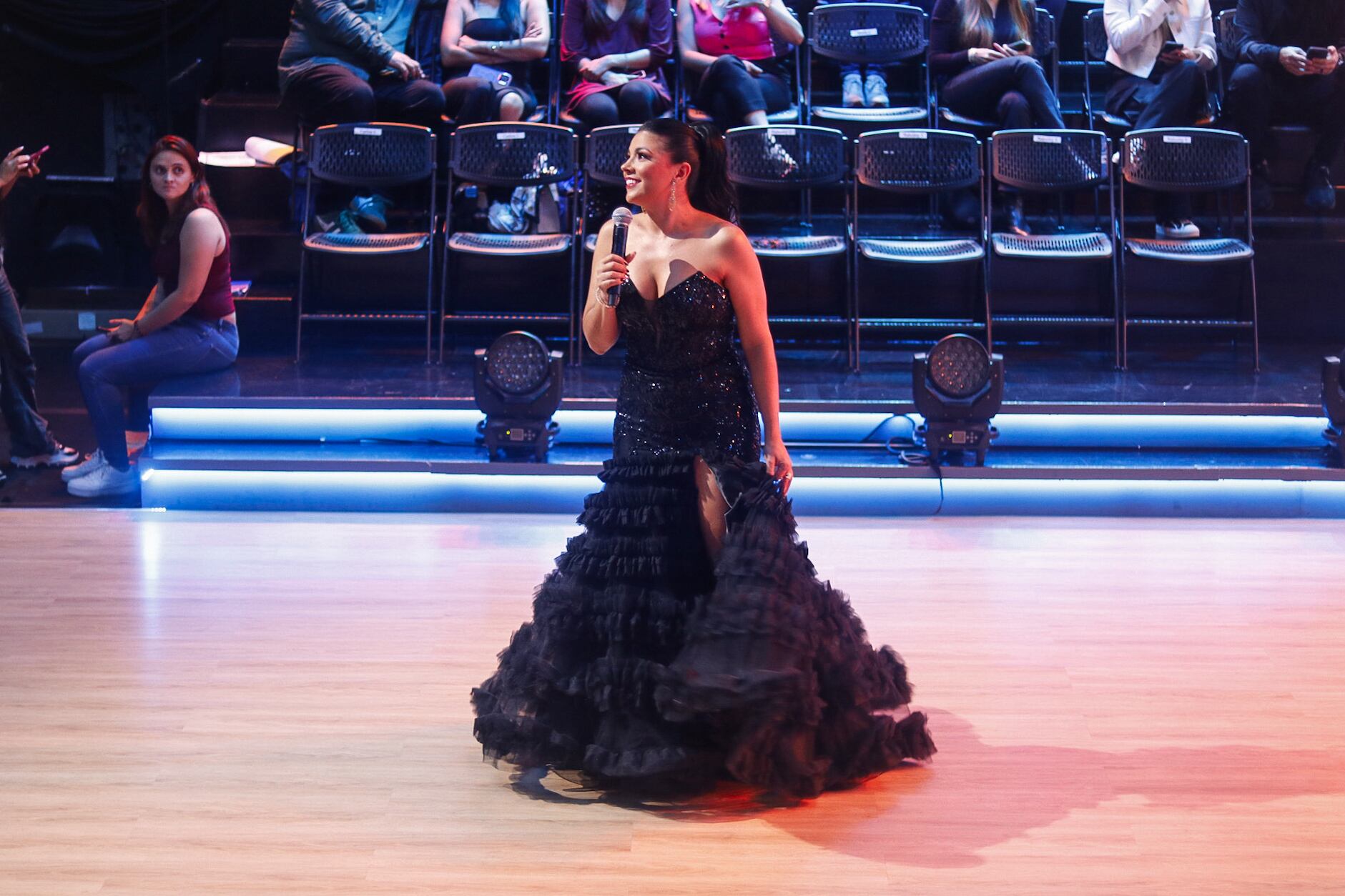 22/09/2024. Mira quién baila, Televisora de Costa Rica. Detrás de cámaras. Estudio Marco Picado. Sabana, San José. Fotografía: Lilly Arce.