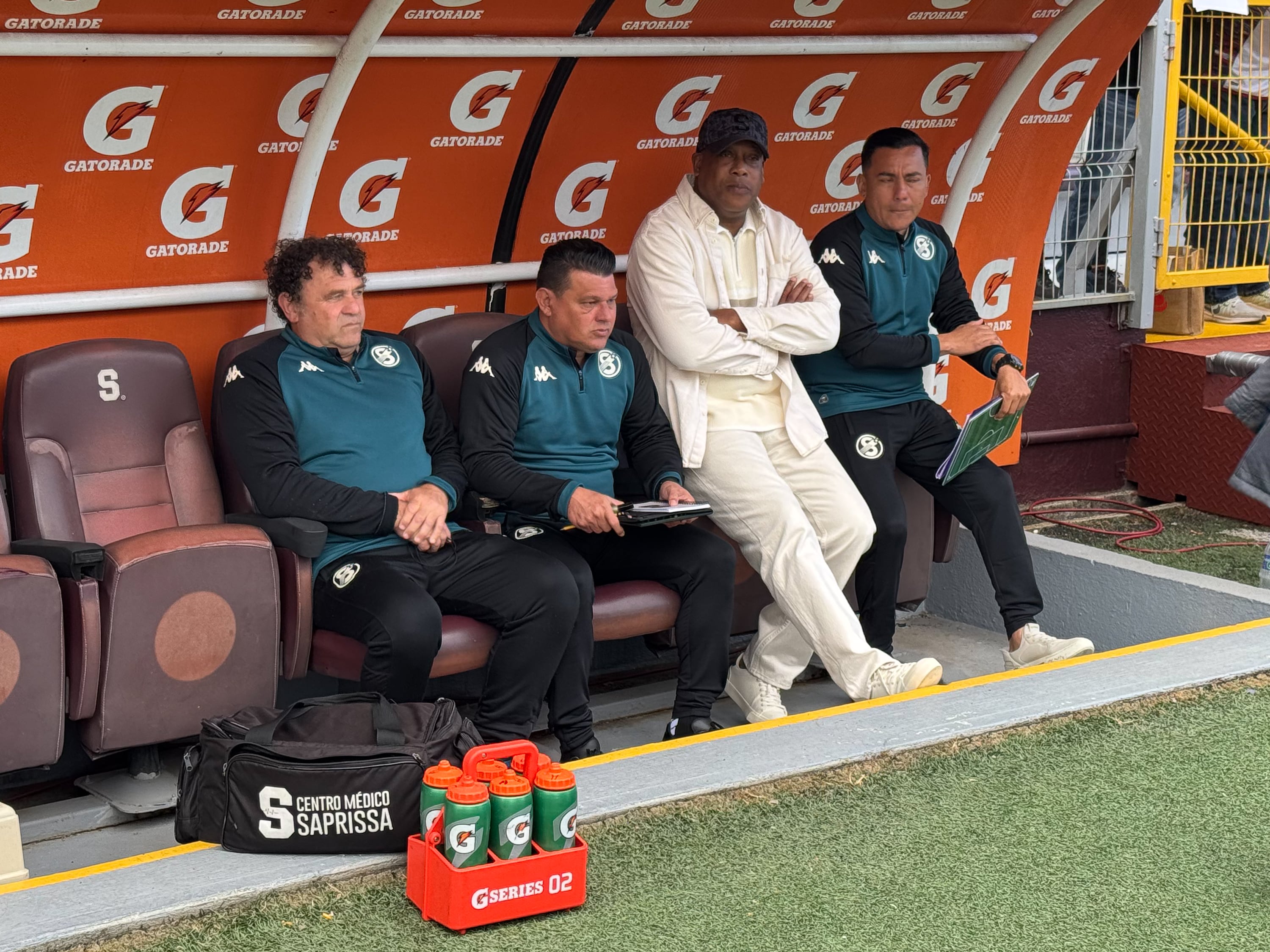 08/02/2026, San José, Estadio Ricardo Saprissa, partido de la jornada 6 del torneo de clausura 2026, entre le Deportivo Saprissa y AD San Carlos.