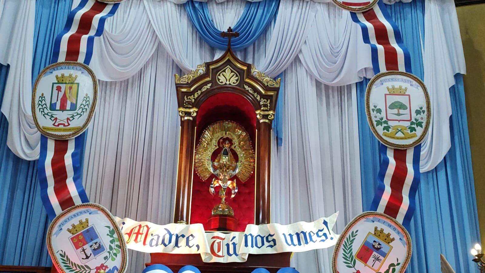 Este 3 de agosto del 2022 se celebra La Pasada 240 de la historia, es decir, el traslado de la virgen de Los Ángeles de la basílica de nuestra señora de Los Ángeles a la catedral de Cartago.