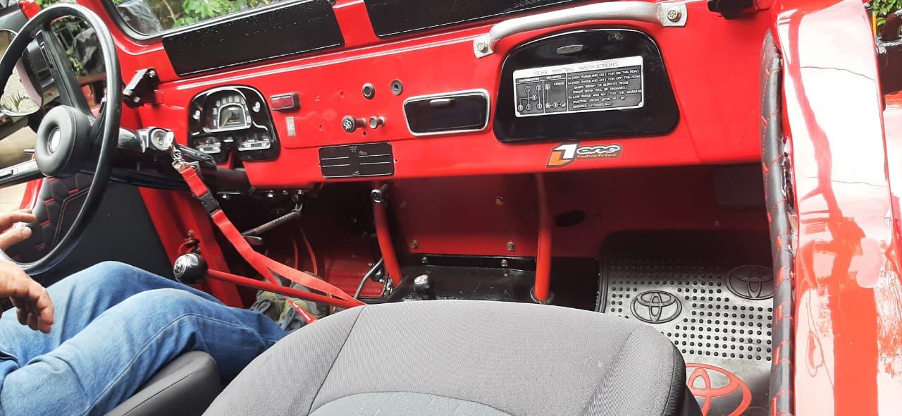 Un Land Cruiser se convirtió en el chineado de los nietos de un pulseador de Aserrí. Cortesía.