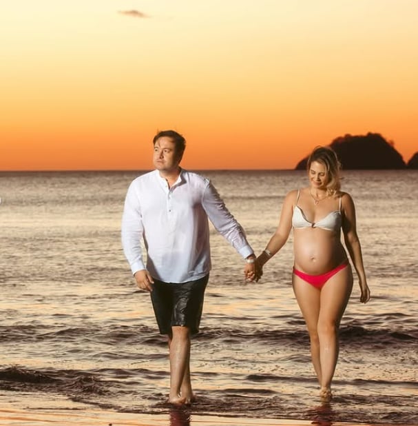 Fabián Zumbado, Rosaura Brenes, embarazo, hija Lara