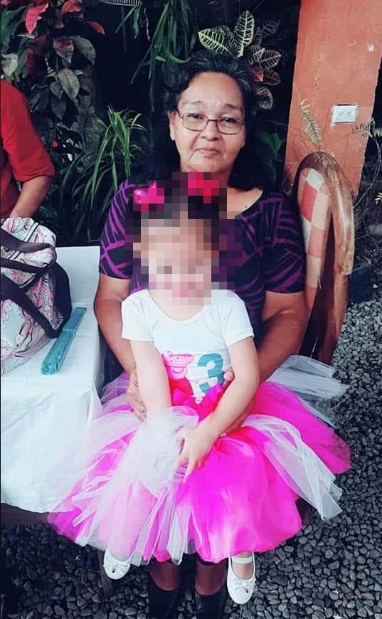 María del Rosario Pérez Trejos, mujer que murió luego de ser atropellada junto a su familia en La Rita de Pococí, Limón. Foto Reyner Montero.