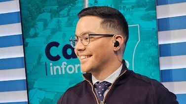 Pablo Campos regresó a Calle 7 Informativo tras su accidente en Brasil, pero moreteado y con un nuevo dolor