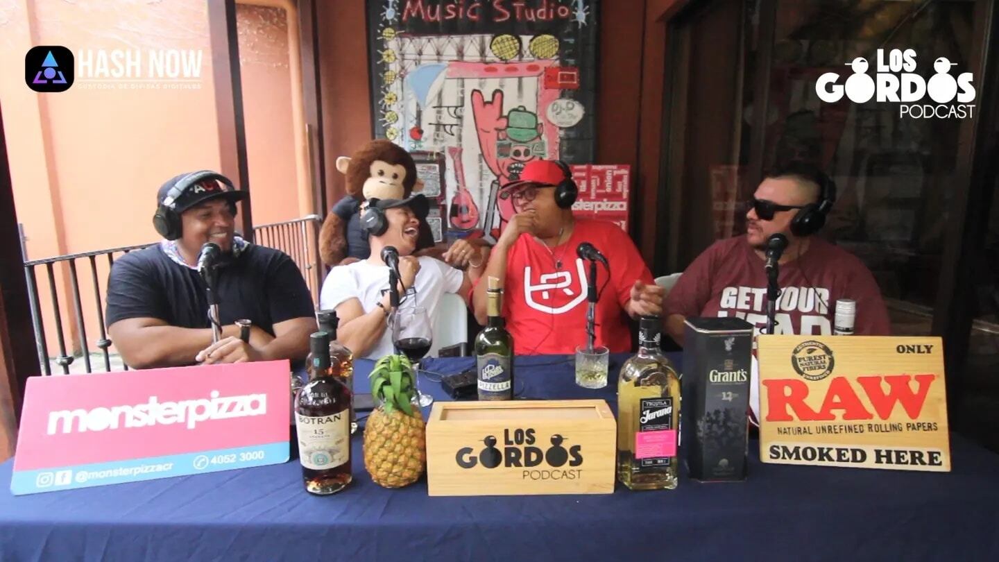 Wálter Centeno en Los Gordos Podcast. Facebook.