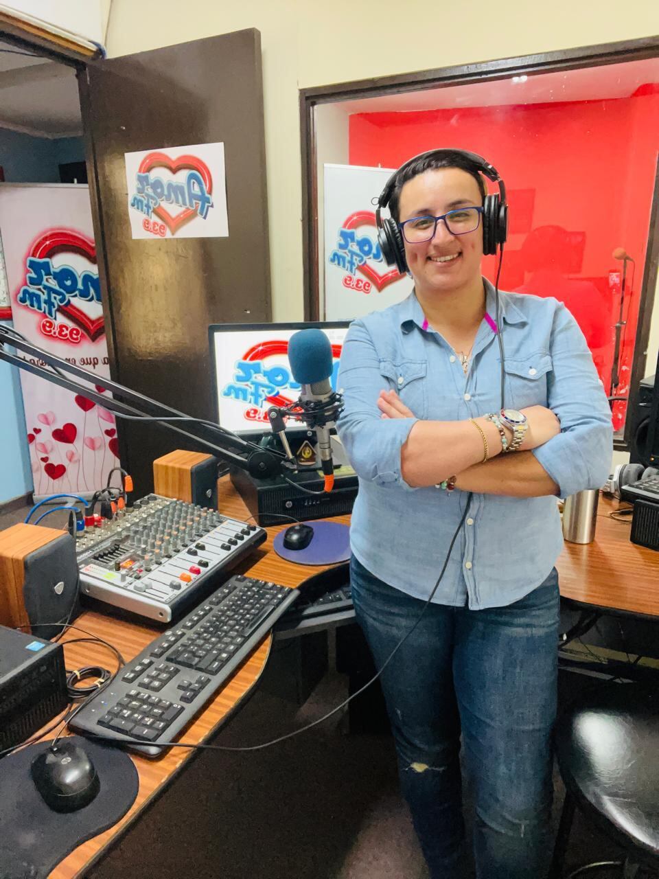 Emilia Guillén  locutora