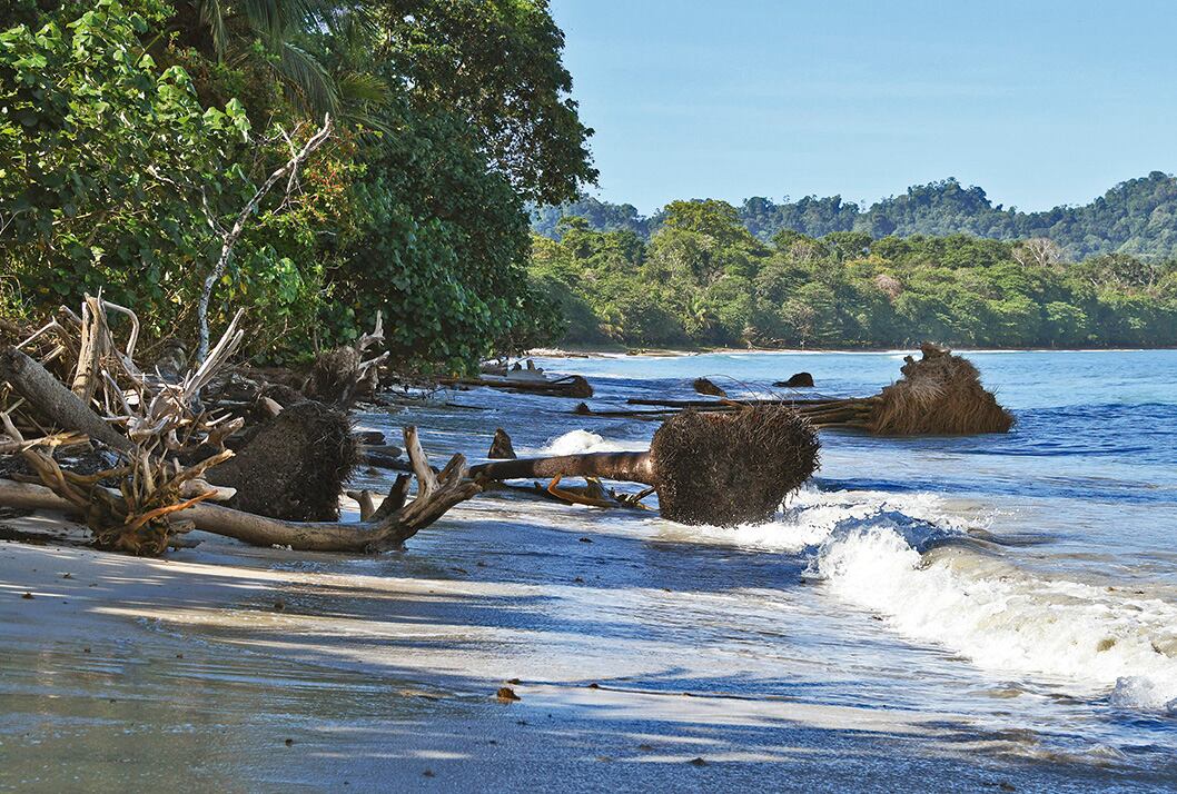 Las costas del Pacífico y del Caribe costarricense presentan serios problemas de erosión. Se proyecta que este fenómeno se agravará en las próximas décadas.
