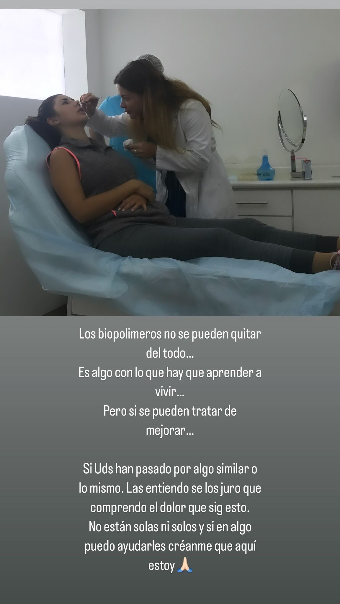 Montserrat Del Castillo y su ruda confesión sobre su cirugía estética en sus labios.
