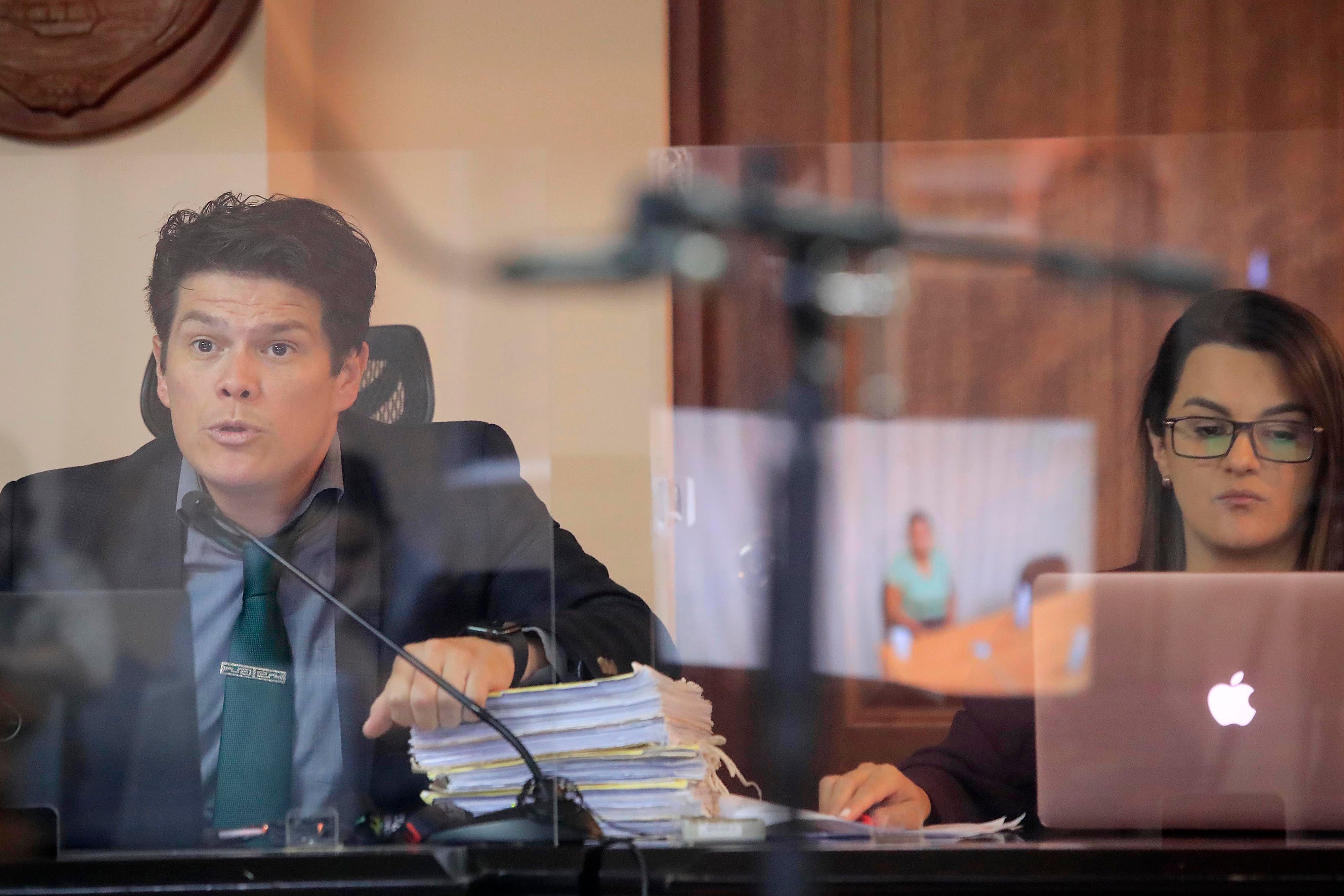 20/09/2023 Tribunales de Justicia, Pavas. Continuación de juicio por el homicidio de cantante limonense.