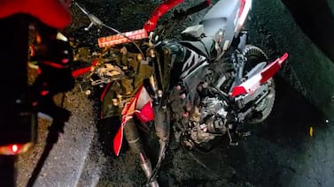 Motociclista muere tras violenta colisión con pick up en Guanacaste