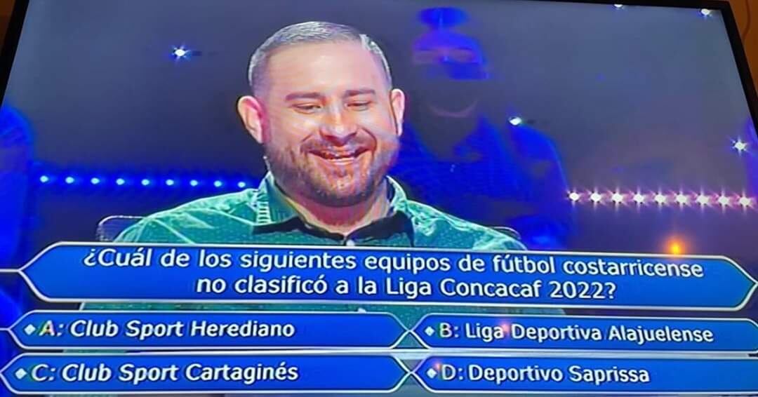 A Sergio Castro le preguntaron cuál equipo quedó fuera de la Liga Concacaf. Captura de pantalla.