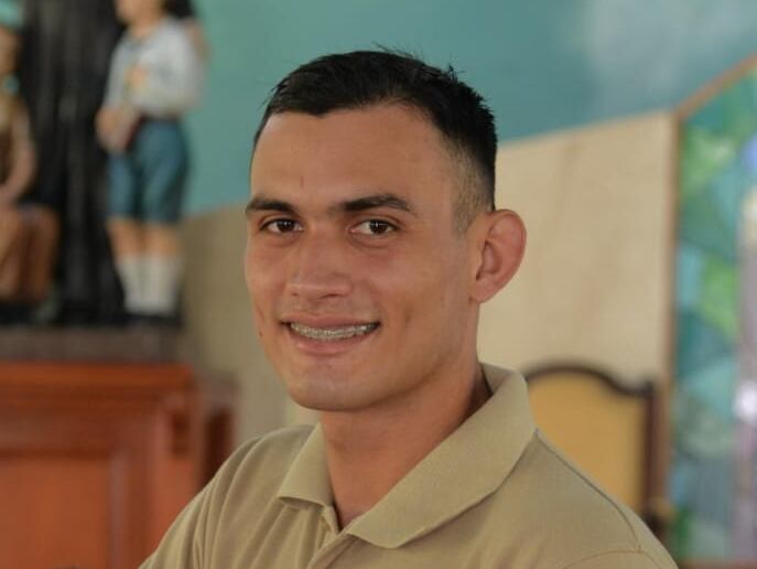 Jefry Varela Monge, joven que perdió brazo y pierna izquierda en choque en San Carlos. Foto cortesía Yeimy Espinoza.