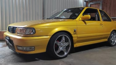 La “hermosa” Sentra del 91 que genera suspiros en las exhibiciones