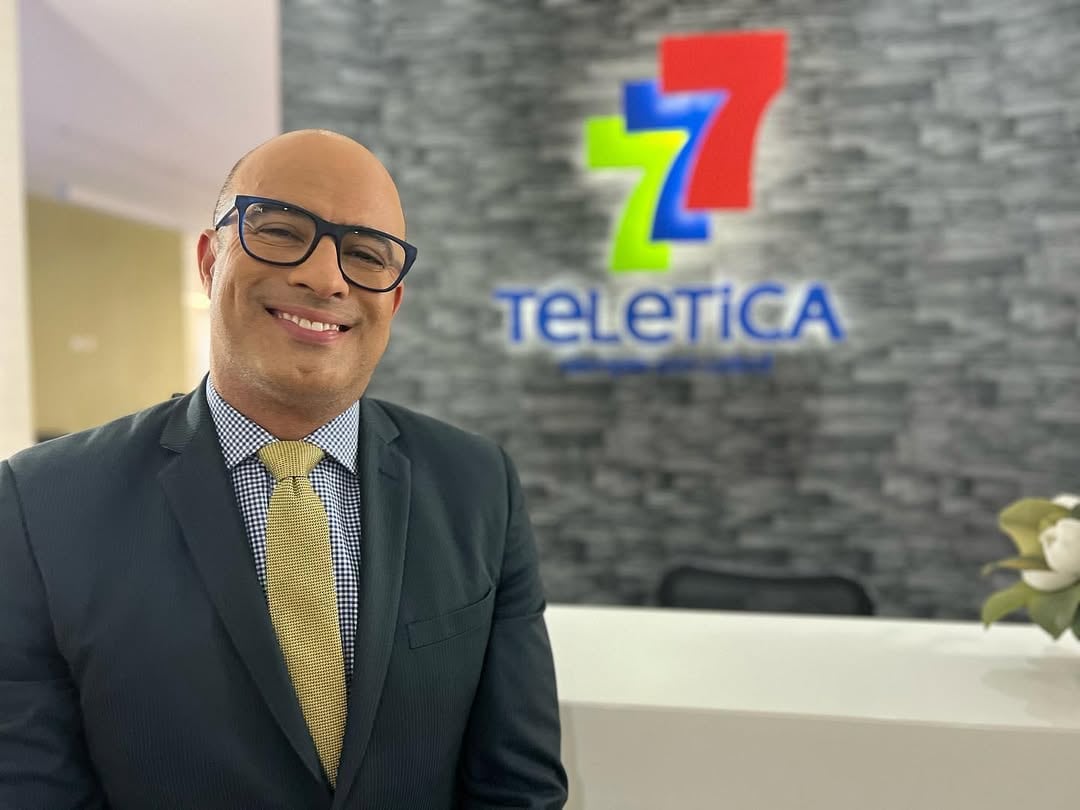 Jorge Martínez, periodista de Teletica Deportes.